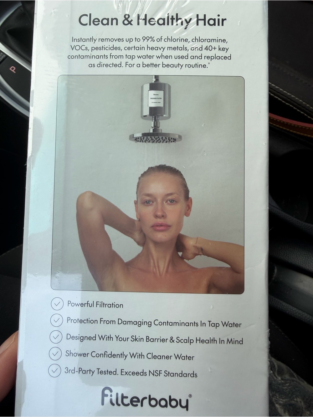 Black Shower Filter - The Essential Series - Picture 4 of 4